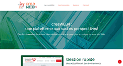 Desktop Screenshot of creaweb.iclic.com