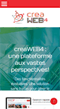 Mobile Screenshot of creaweb.iclic.com